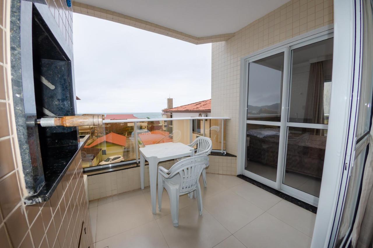 Apartamento a 30m da praia com ampla vista mar Florianópolis Esterno foto