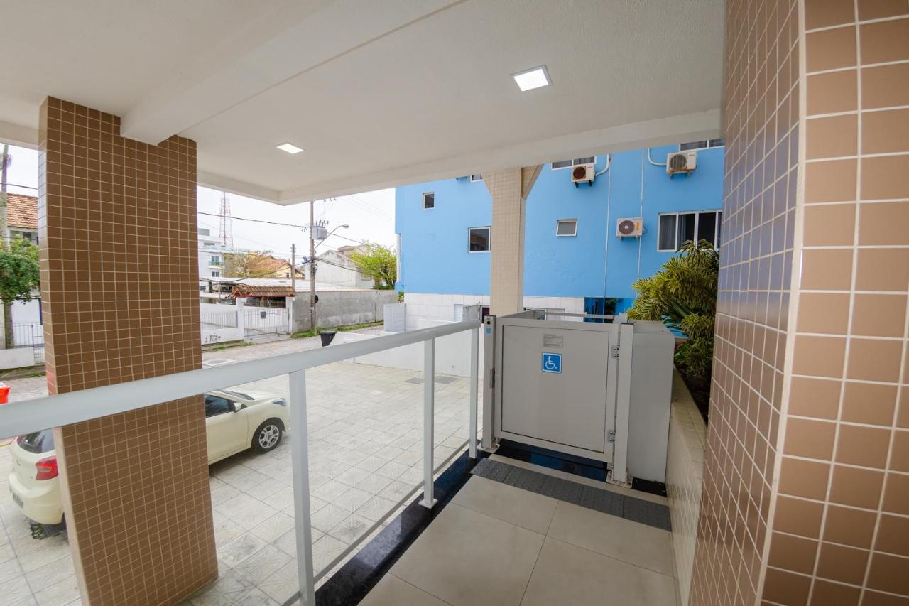 Apartamento a 30m da praia com ampla vista mar Florianópolis Esterno foto