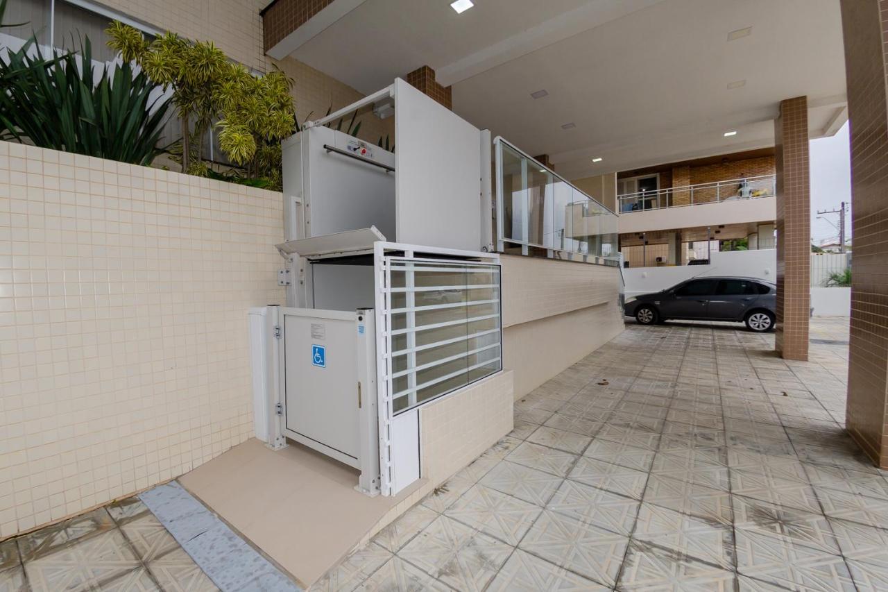 Apartamento a 30m da praia com ampla vista mar Florianópolis Esterno foto