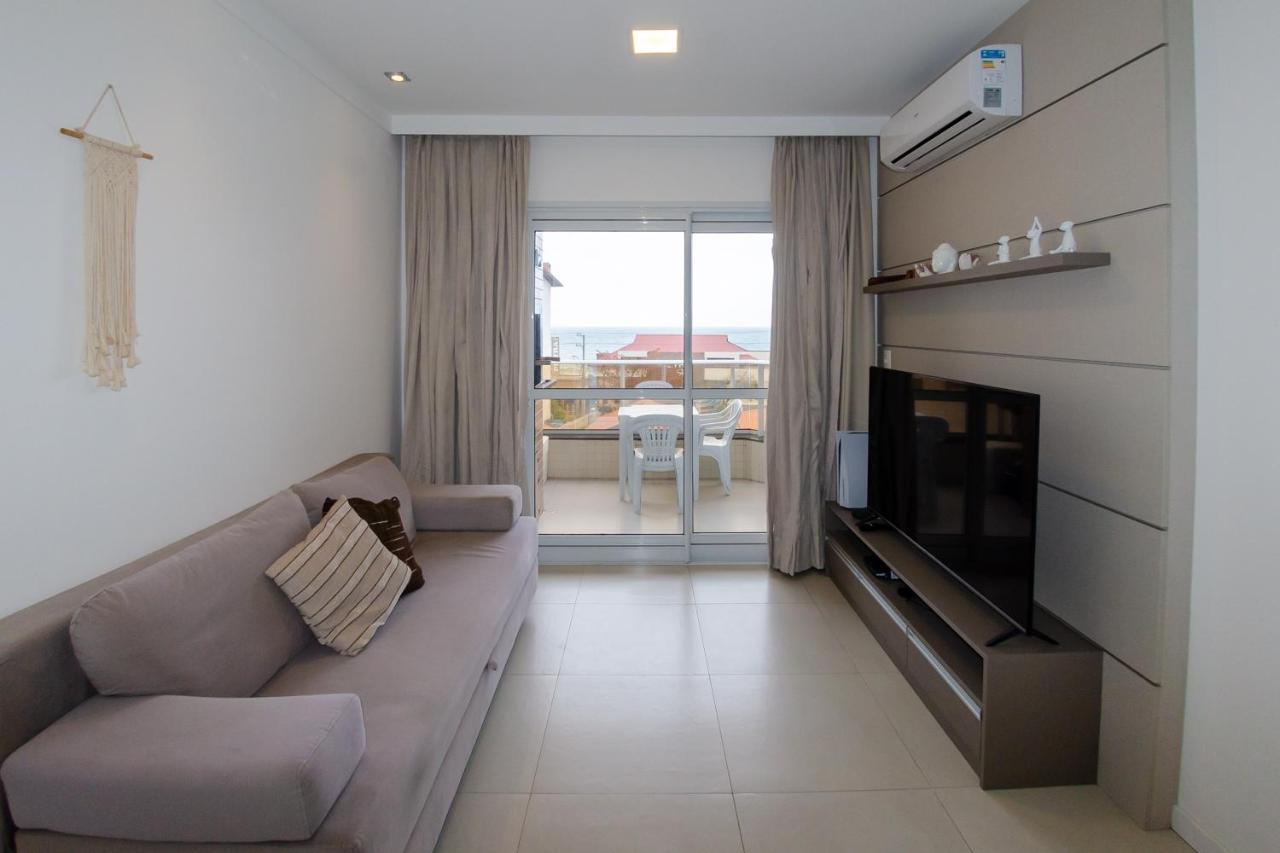 Apartamento a 30m da praia com ampla vista mar Florianópolis Esterno foto