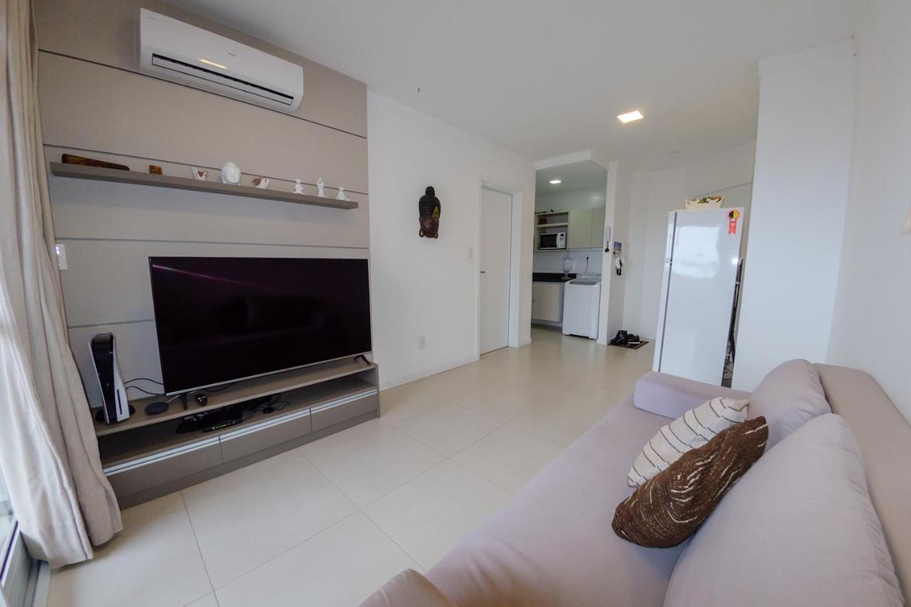 Apartamento a 30m da praia com ampla vista mar Florianópolis Esterno foto