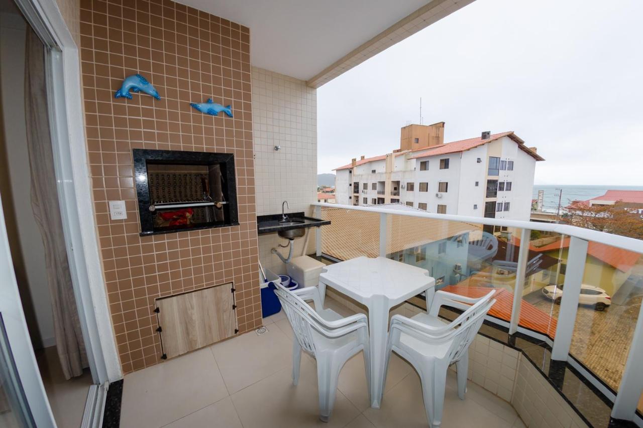 Apartamento a 30m da praia com ampla vista mar Florianópolis Esterno foto