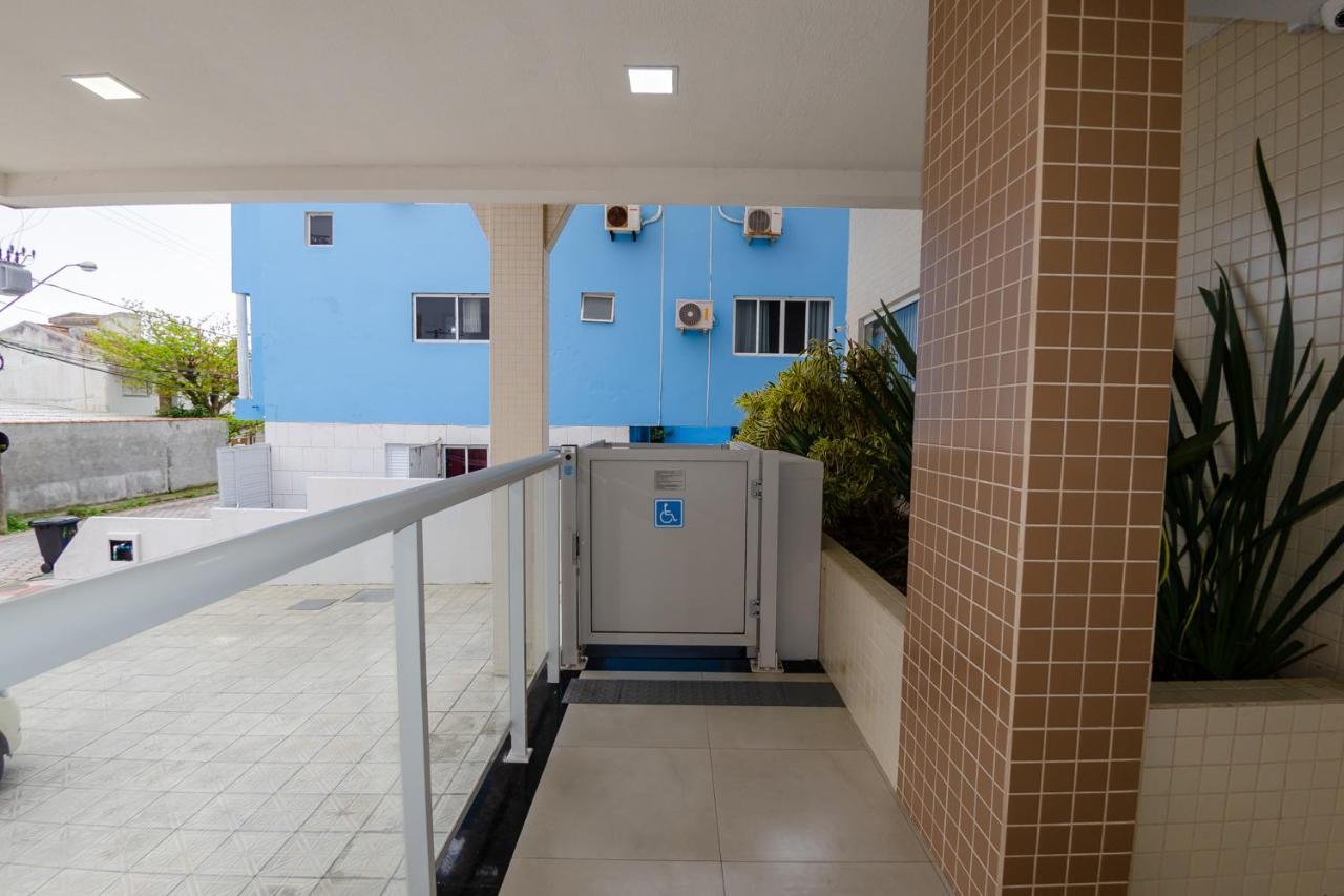 Apartamento a 30m da praia com ampla vista mar Florianópolis Esterno foto